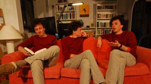 Three Jeffreys on a Sofa