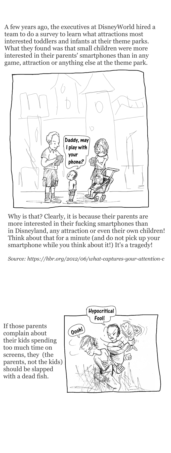 Smartphone blues cartoon story part 3