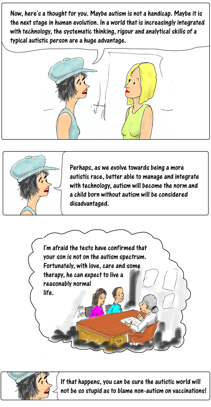 Cartoon story: vaccines, autism, a rant and a thought part 7
